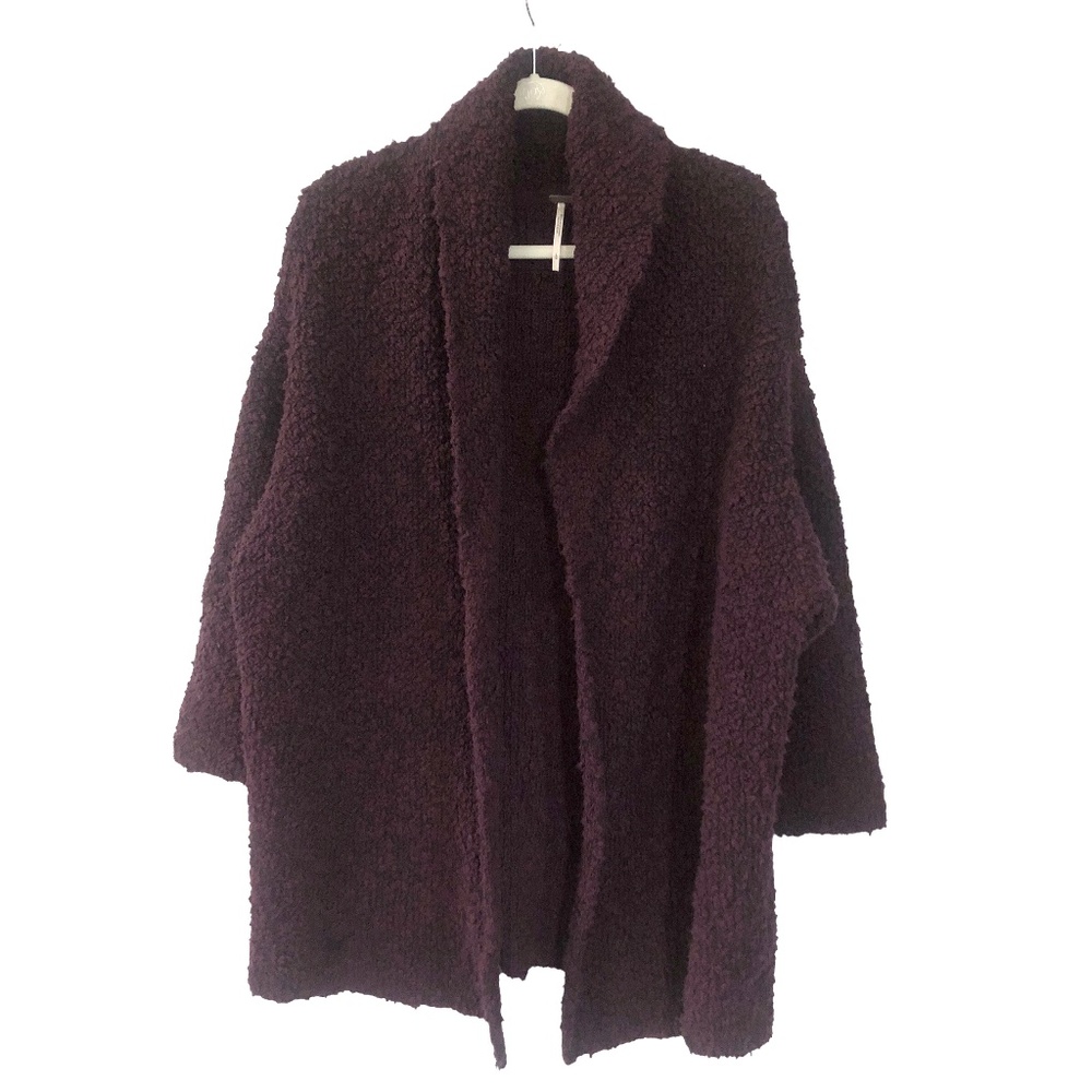 Free People Nubby Cardigan Sweater Jacket L